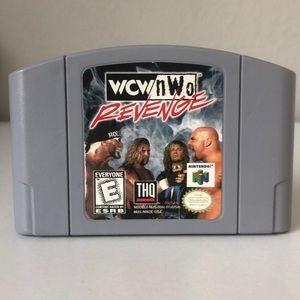 Nintendo 64 WCW NWO Revenge video game‎
